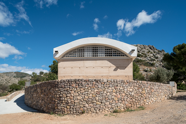 Edificio del centro de interpretación del Castell Vell de Castellón
