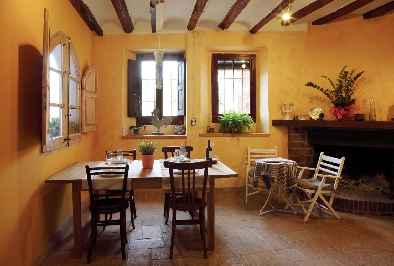 Fotografía de arquitectura. Hotel Rural Cal Compte
