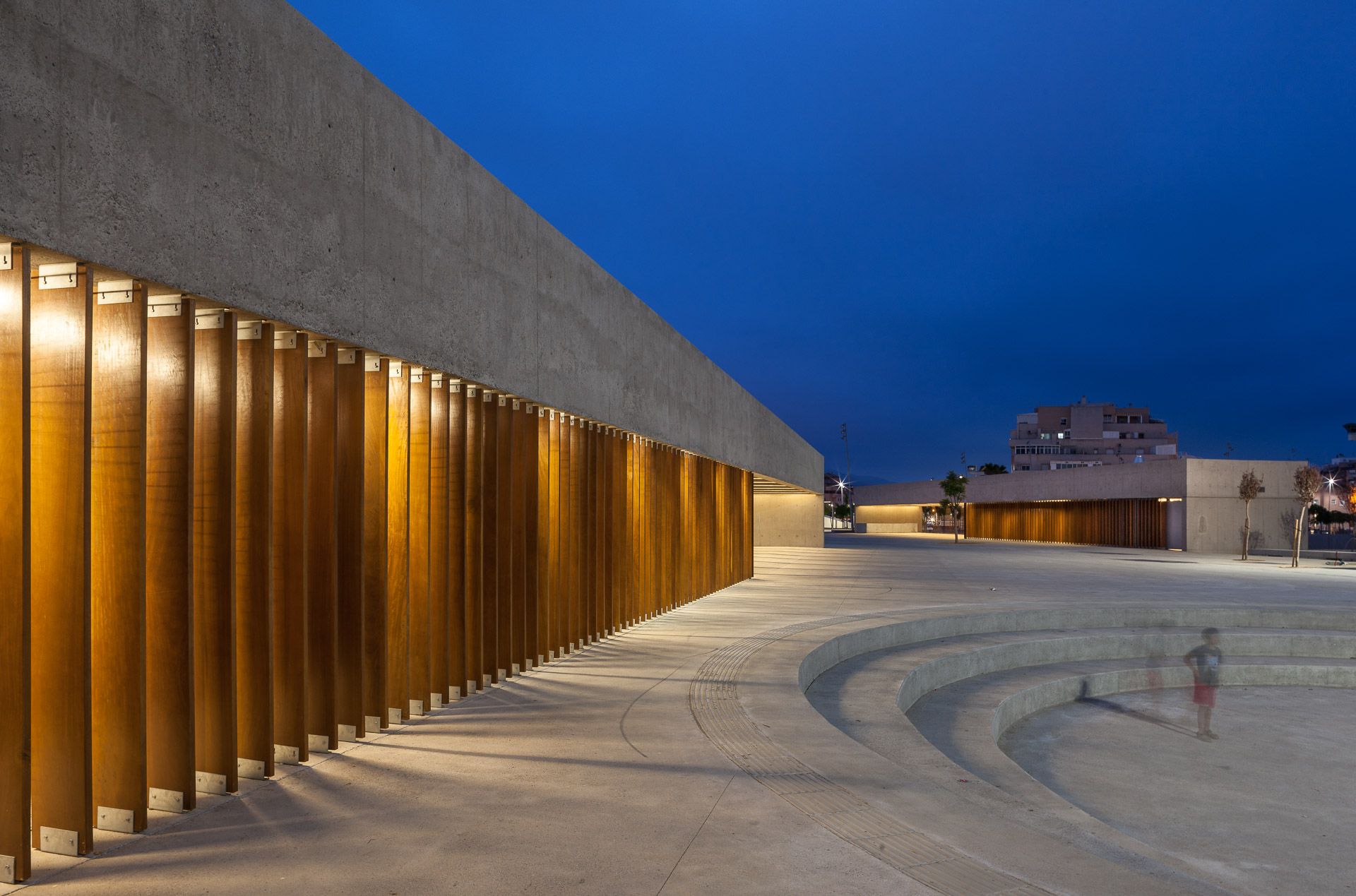 Fotografía de arquitectura. Parque de los Bajos