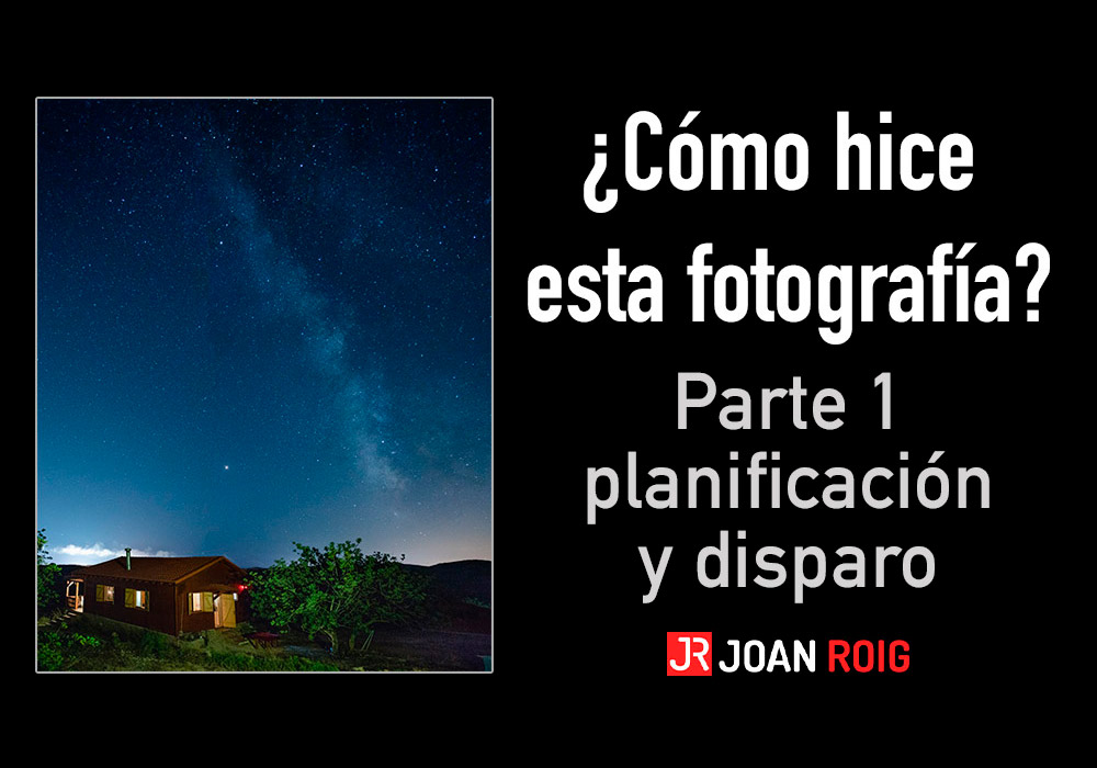 Vivienda con la via lactea