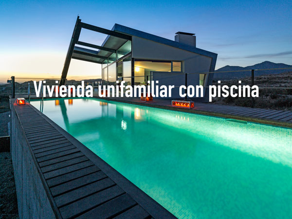 Vivienda con piscina