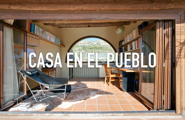 Reportaje de una casa en el pueblo